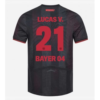 Bayer Leverkusen Lucas Vazquez #21 Hjemmedrakt 2025-26 Kortermet Bayer Leverkusen Lucas Vazquez #21 Hjemmedrakt 2025-26 Kortermet